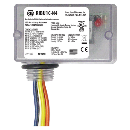 RIB Relays RIBU1C-N4