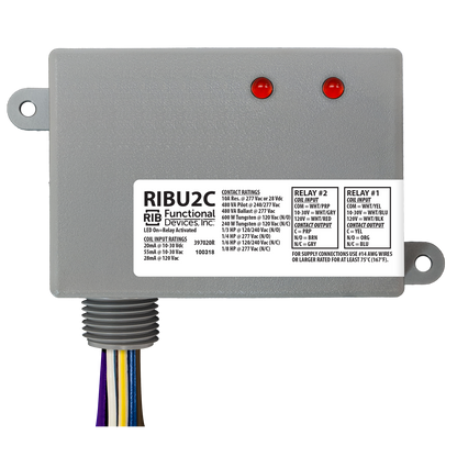 RIB Relays RIBU2C Enclosed Pilot Control Relay