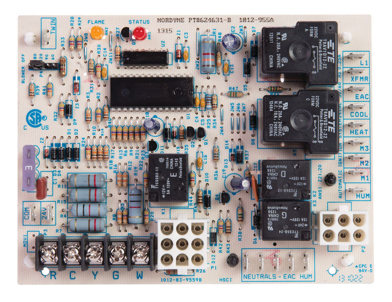 Nordyne 903106 Furnace Integrated Control Board