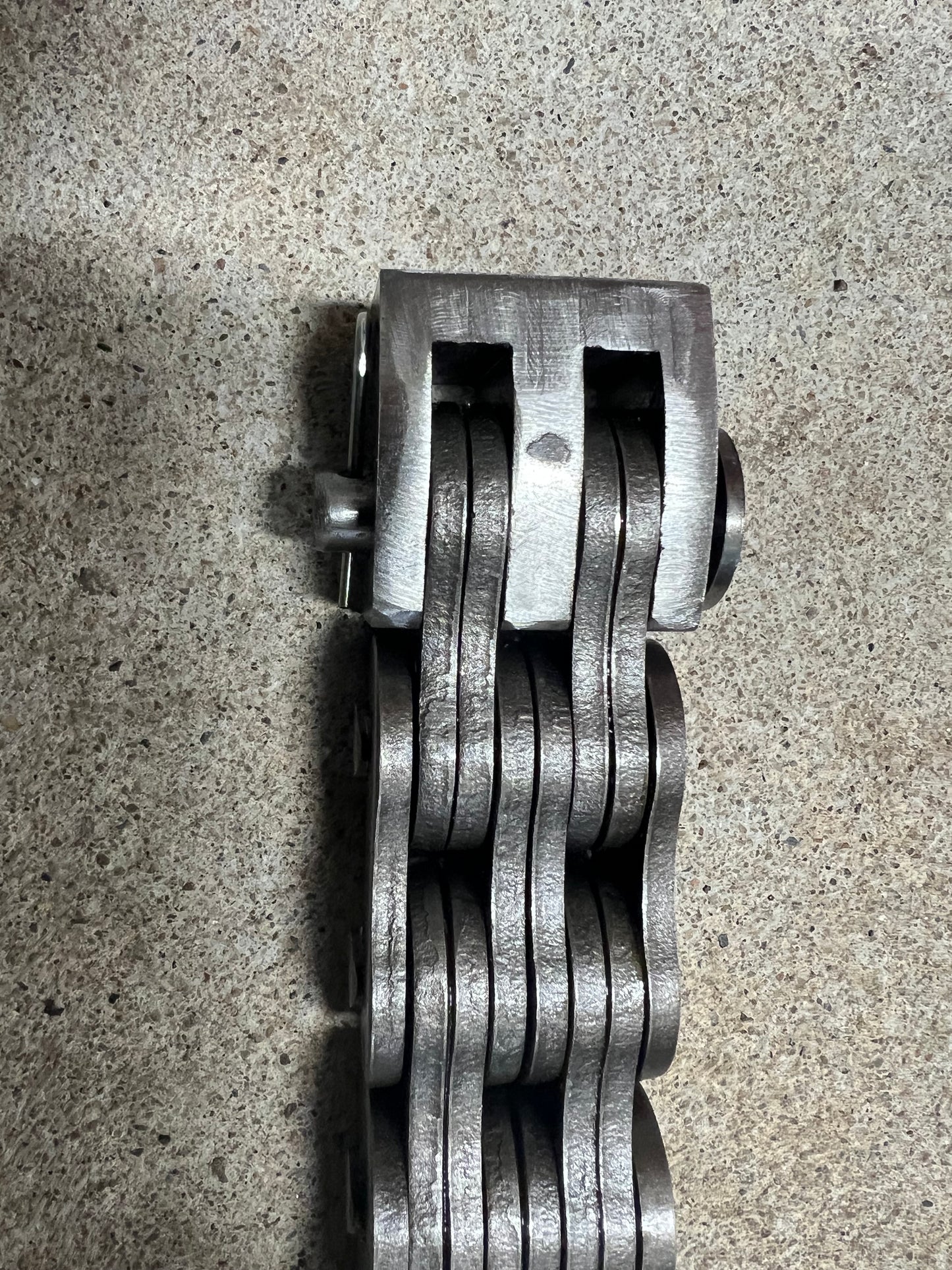Replacement Anchor Clevis Drive Chain attachment point for Metavic Log Loaders (must be mounted to center mast)