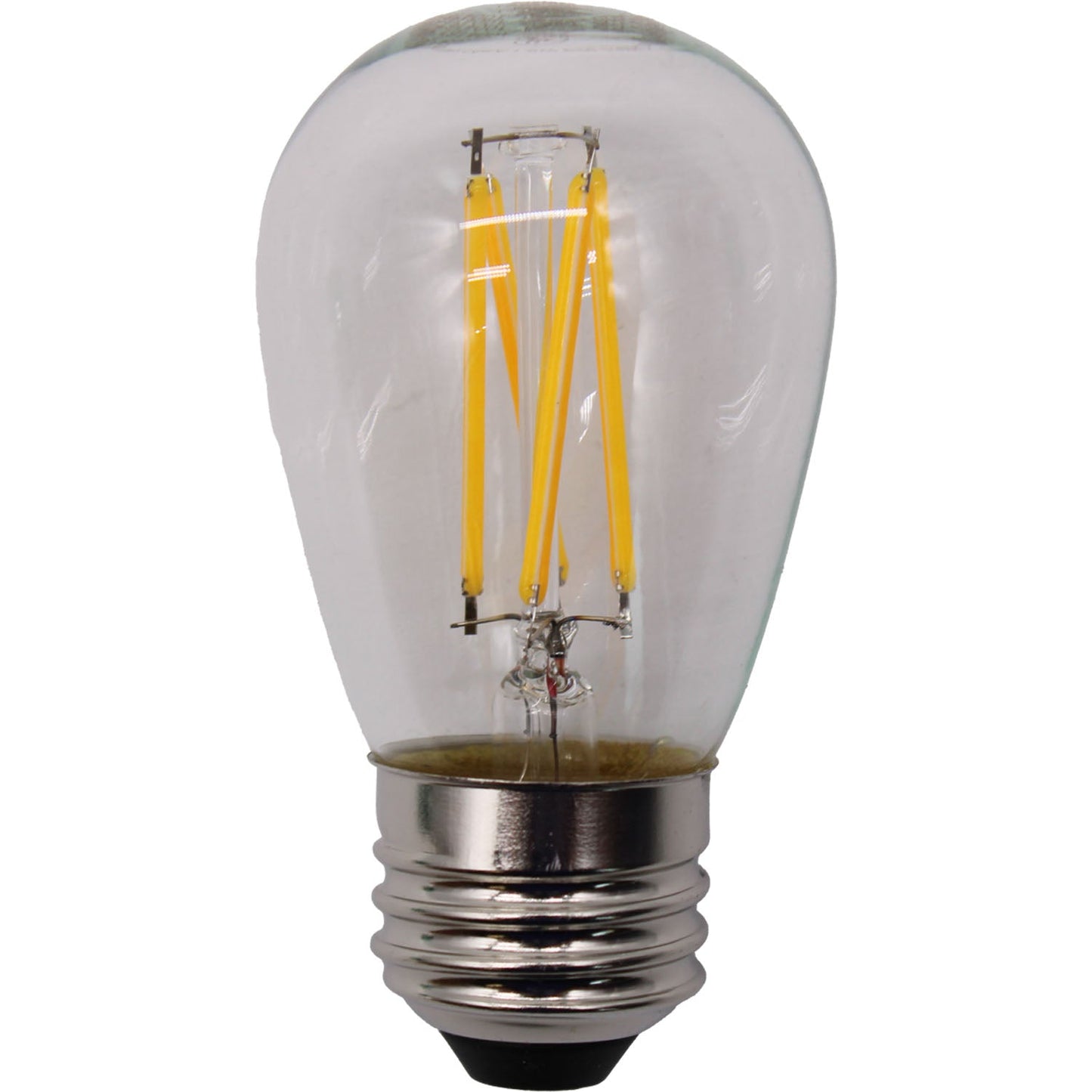 16-Pack Outdoor S14 LED Replacement Bulbs - 2700K Warm White, Shatter Resistant, Waterproof, E26 Base, Energy-Efficient for Marquees, Signs, Accent & Decorative String Lights