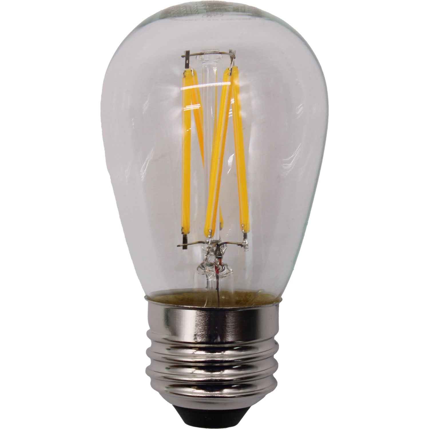 16-Pack Outdoor S14 LED Replacement Bulbs - 2700K Warm White, Shatter Resistant, Waterproof, E26 Base, Energy-Efficient for Marquees, Signs, Accent & Decorative String Lights
