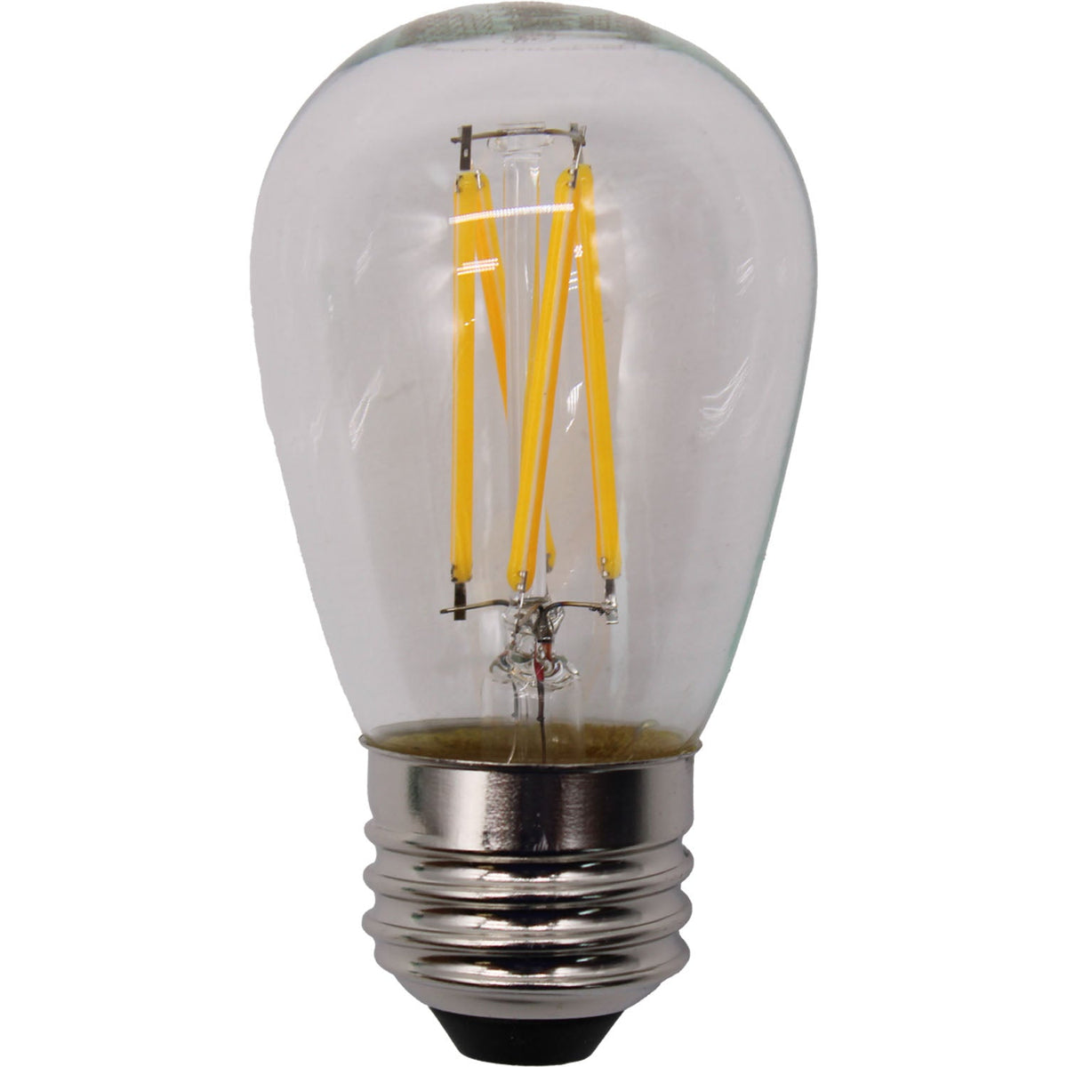 16-Pack Outdoor S14 LED Replacement Bulbs - 2700K Warm White, Shatter Resistant, Waterproof, E26 Base, Energy-Efficient for Marquees, Signs, Accent & Decorative String Lights