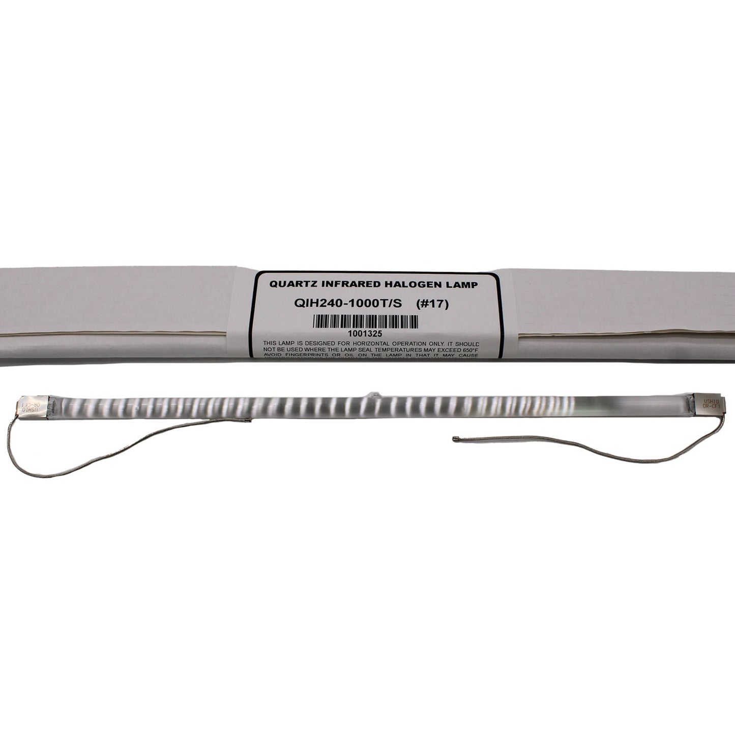 Ushio 1000 Quartz Infrared Heater QIH240-1000T/S Halogen Lamp