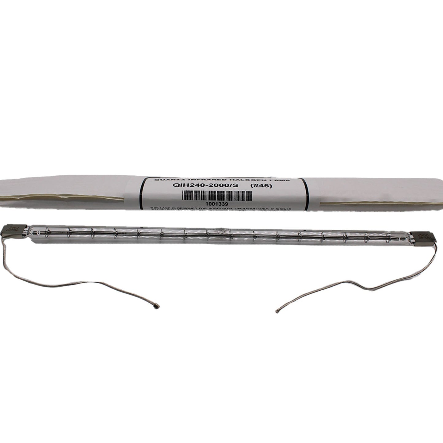 Ushio 2000 Quartz Infrared Heater QIH240-2000/S Halogen Lamp