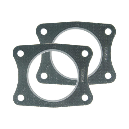 Two new Fel-Pro 61457 exhaust flange gaskets included with the wood chipper catalytic converter rebuild