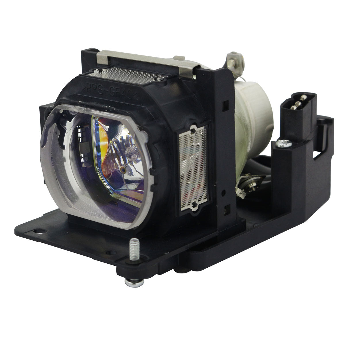 Eiki LC-XIP2000 (2-Pin Connector) Replacement Projector Lamp with Original Ushio Bulb and Housing - view 3