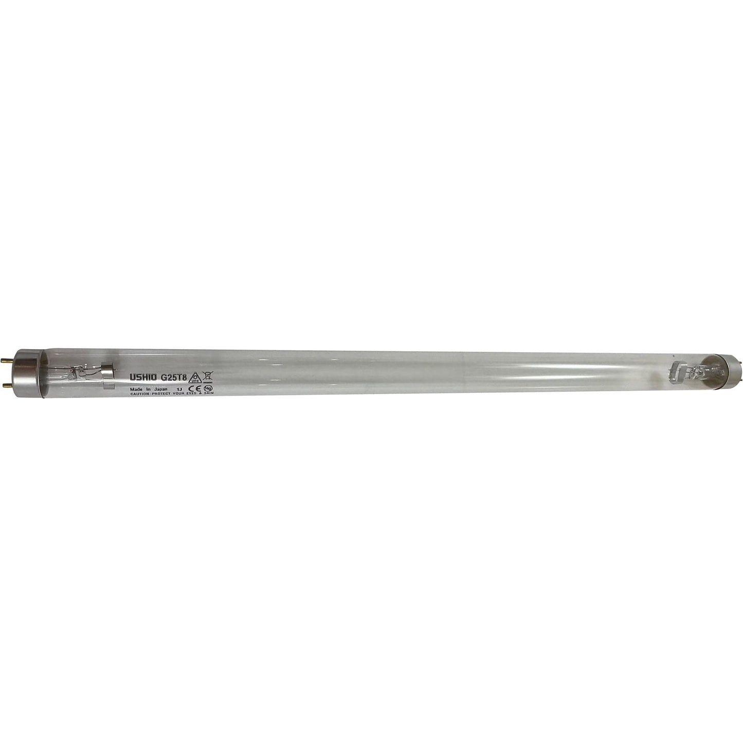 Ushio America G25T8 3000008 Low Pressure Mercury Arc UV Lamp, T8 25W, G13 Base, 436.0mm, 253.7nm UV-C
