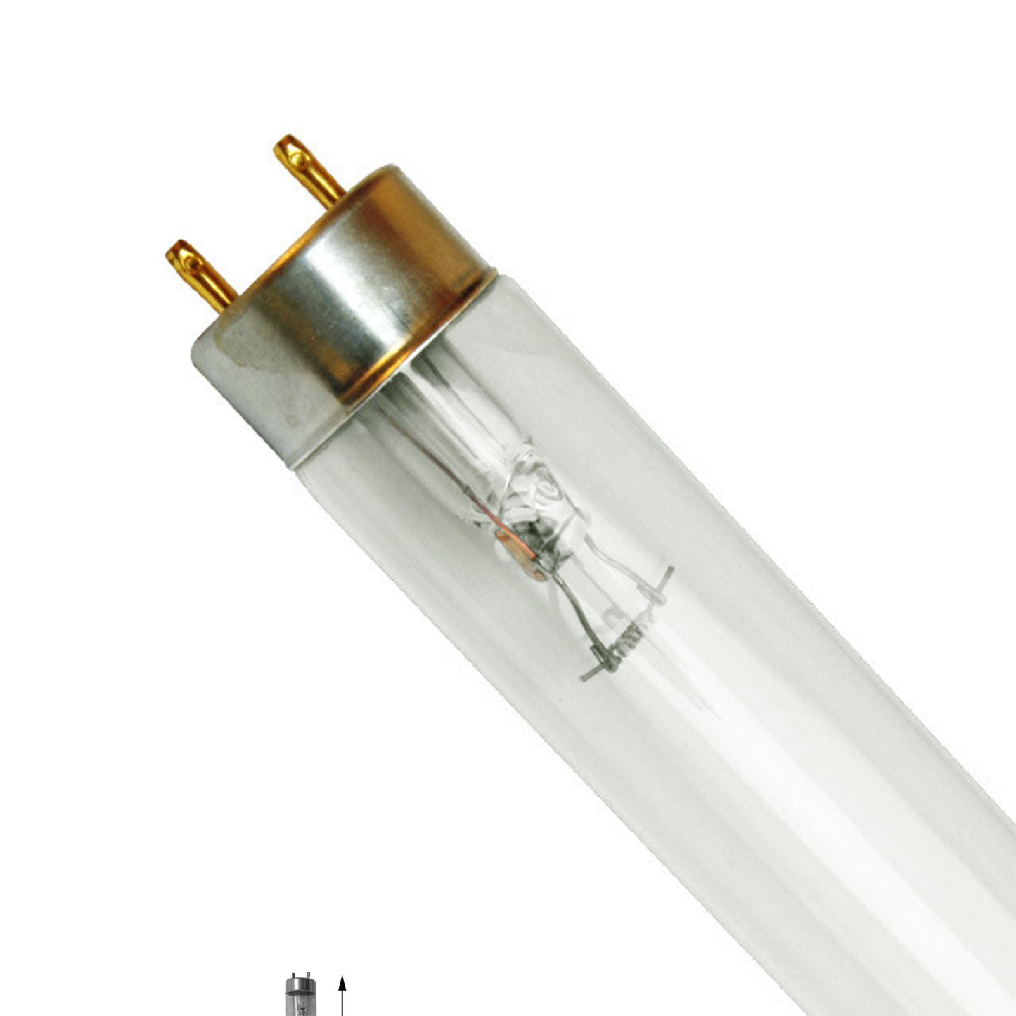 Ushio America G25T8 3000008 Low Pressure Mercury Arc UV Lamp, T8 25W, G13 Base, 436.0mm, 253.7nm UV-C