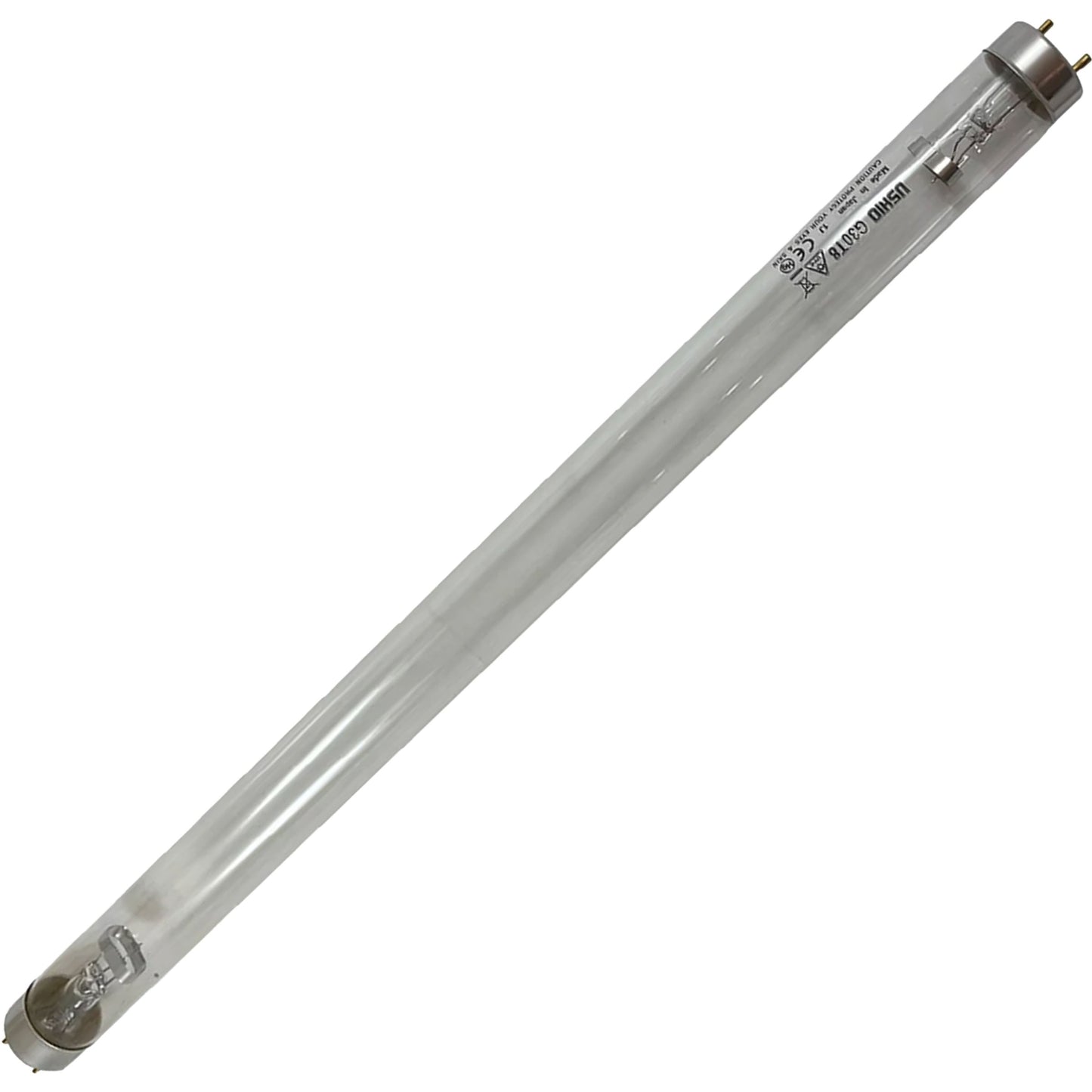 Ushio America G30T8 3000009 Low Pressure Mercury Arc UV Lamp, T8 30.5W, G13 Base, 893.0mm, 253.7nm UV-C