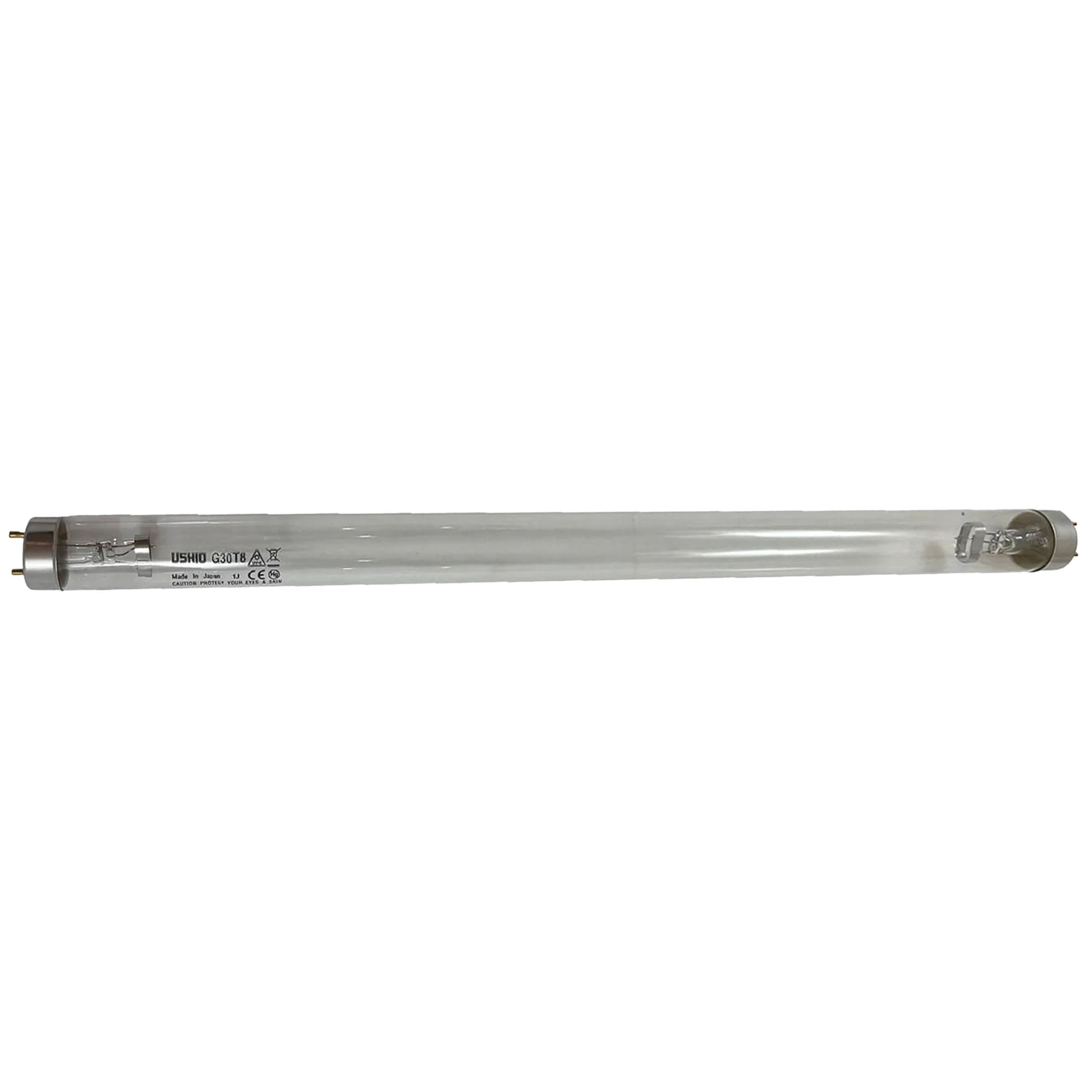 Ushio America G30T8 3000009 Low Pressure Mercury Arc UV Lamp, T8 30.5W, G13 Base, 893.0mm, 253.7nm UV-C