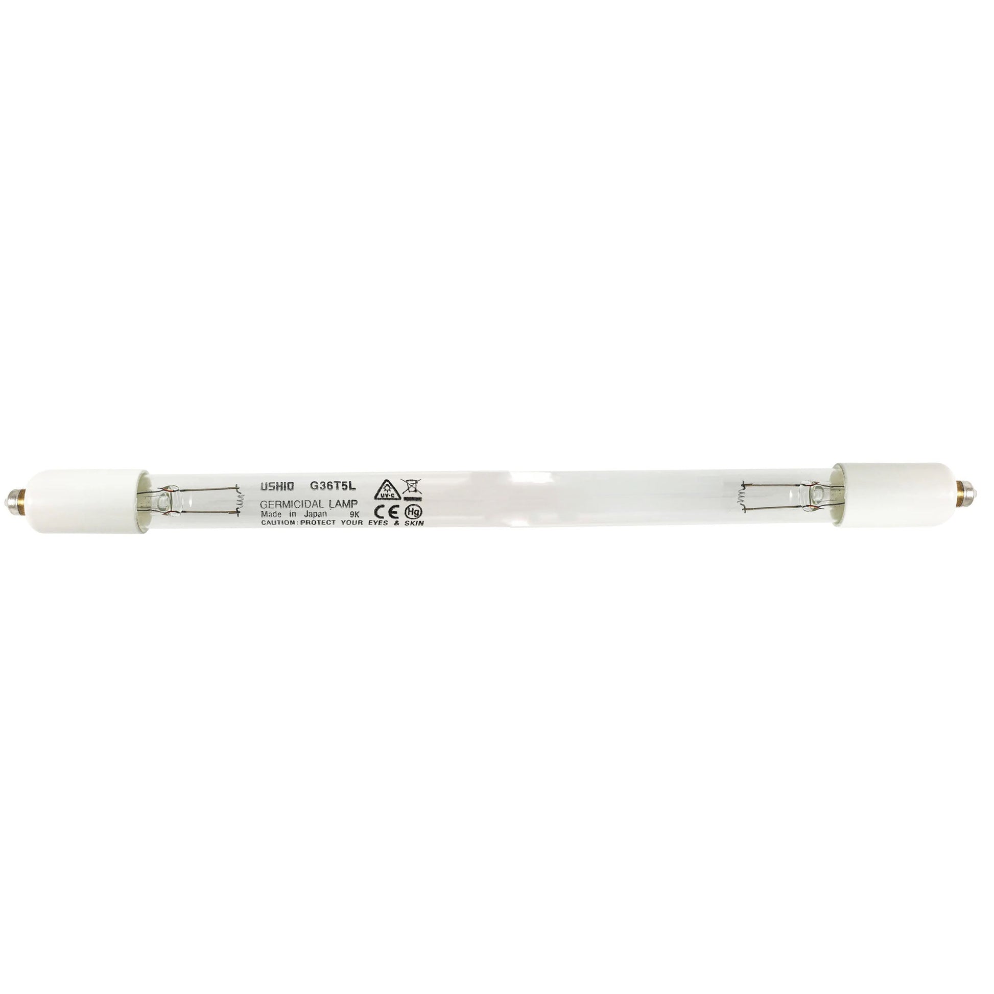 Ushio America G36T5/SL, Ultraviolet 3000010 Low Pressure Mercury Arc UV Lamp, T5 41W, Single Pin Base, 846.0mm, 253.7nm UV-C Quartz