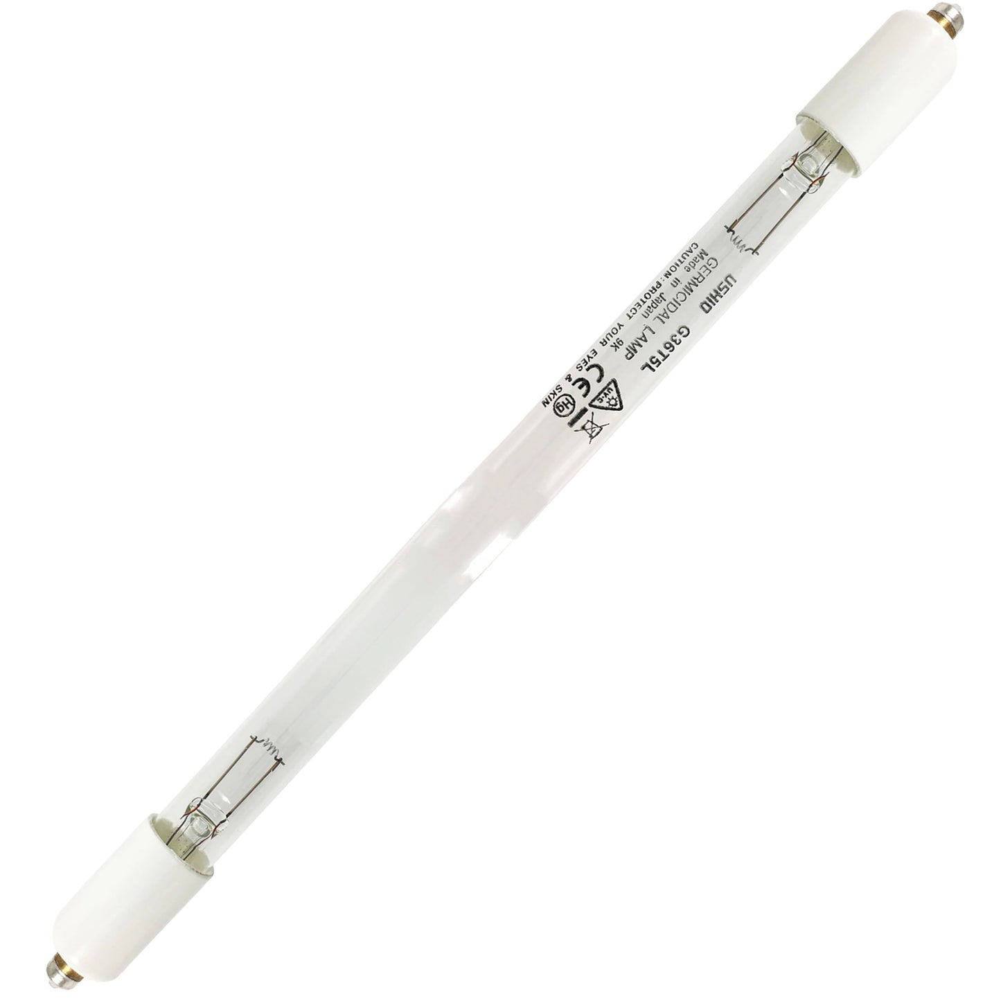 Ushio America G36T5/SL, Ultraviolet 3000010 Low Pressure Mercury Arc UV Lamp, T5 41W, Single Pin Base, 846.0mm, 253.7nm UV-C Quartz