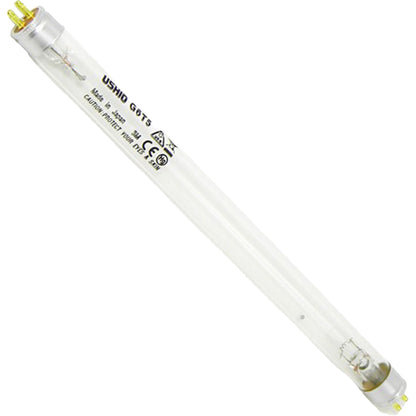 Ushio America G6T5 3000015 Low Pressure Mercury Arc UV Lamp, T5 6W, G5 Base, 210.5mm, 253.7nm UV-C