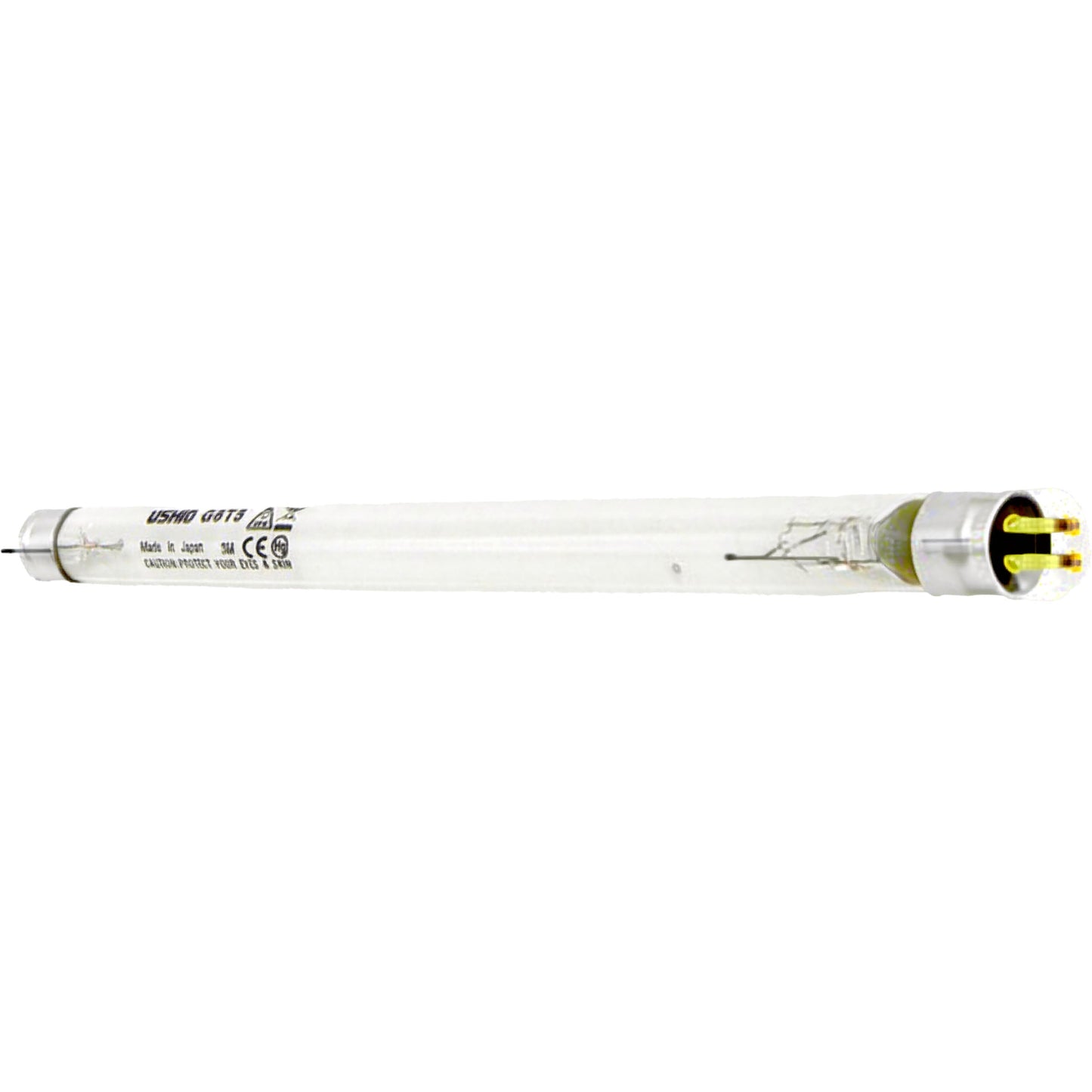 Ushio America G6T5 3000015 Low Pressure Mercury Arc UV Lamp, T5 6W, G5 Base, 210.5mm, 253.7nm UV-C