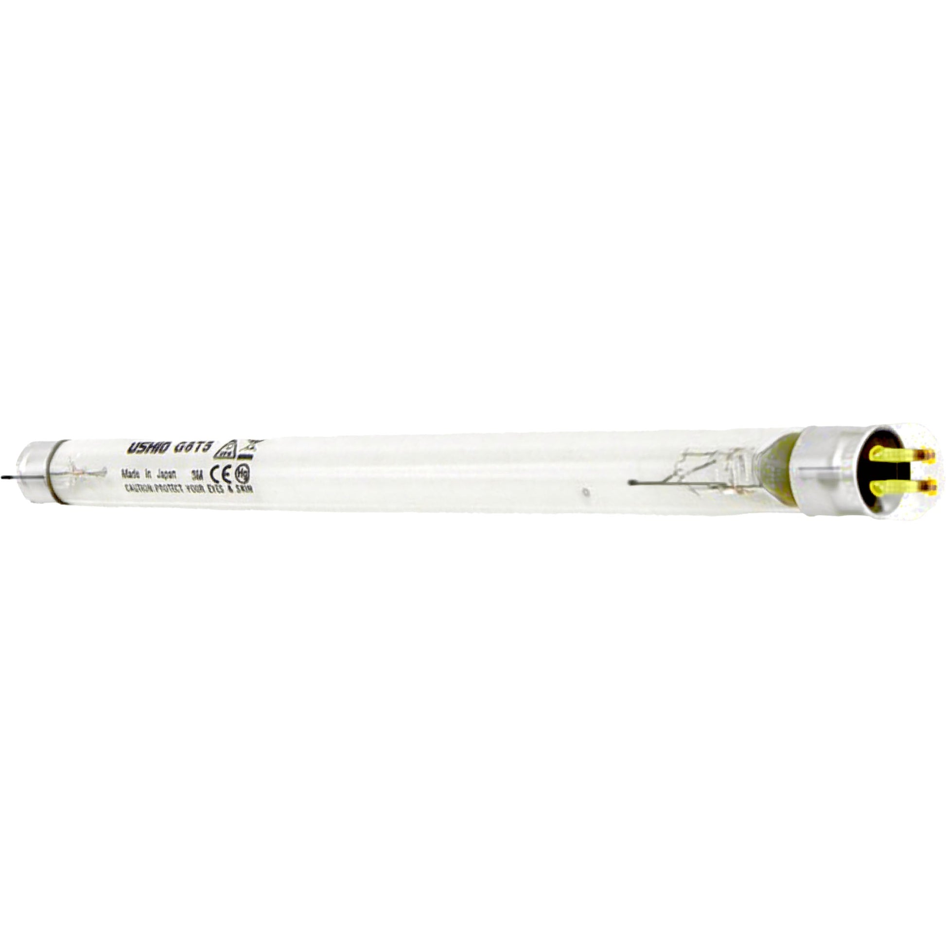 Ushio America G6T5 3000015 Low Pressure Mercury Arc UV Lamp, T5 6W, G5 Base, 210.5mm, 253.7nm UV-C