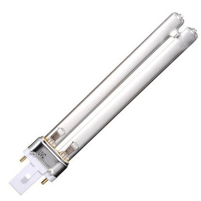 Ushio America GPX9 3000304 Low Pressure Mercury Arc UV Lamp, T4 9W, G23 Base, 145.0mm, 253.7nm UV-C