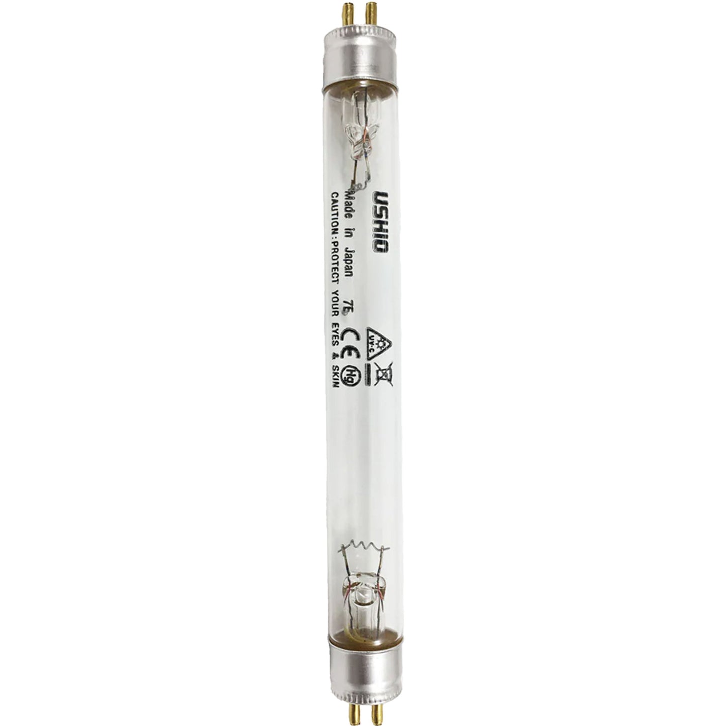 Ushio America G64T5L 3000313 Low Pressure Mercury Arc UV Lamp, T5 65W, Single Pin Base, 1553.6mm, 253.7nm UV-C