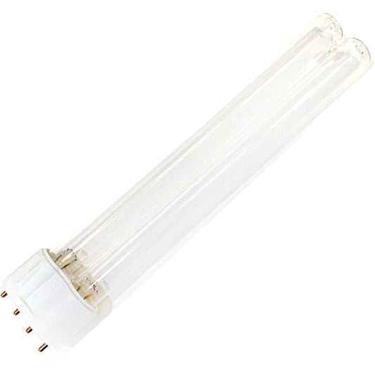 Ushio America GPL18K 3000324 Low Pressure Mercury Arc UV Lamp, T6 18W, 2G11 Base, 225.0mm, 253.7nm UV-C