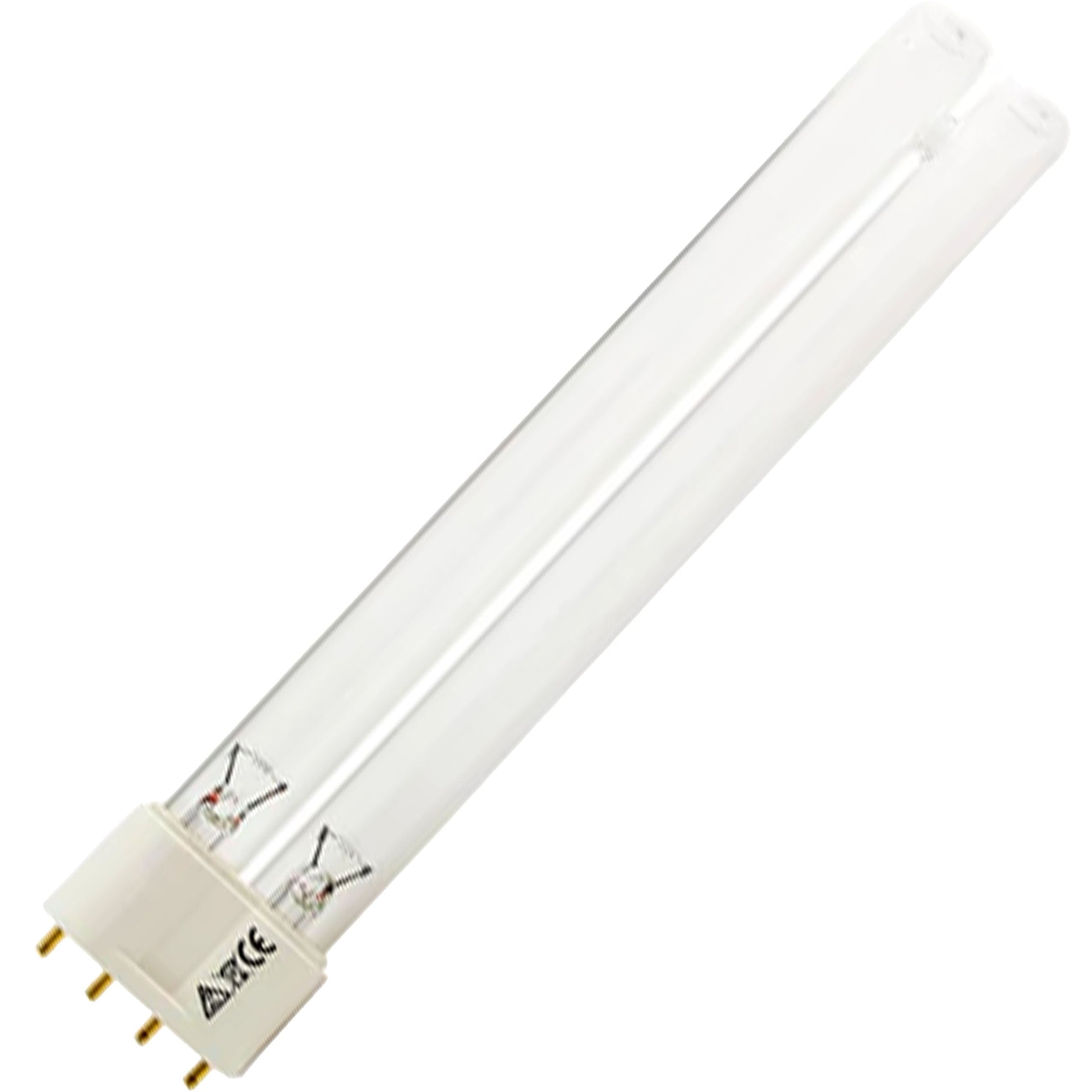 Ushio America GPL36K 3000339 Low Pressure Mercury Arc UV Lamp, T6 36W, 2G11 Base, 415.0mm, 253.7nm UV-C
