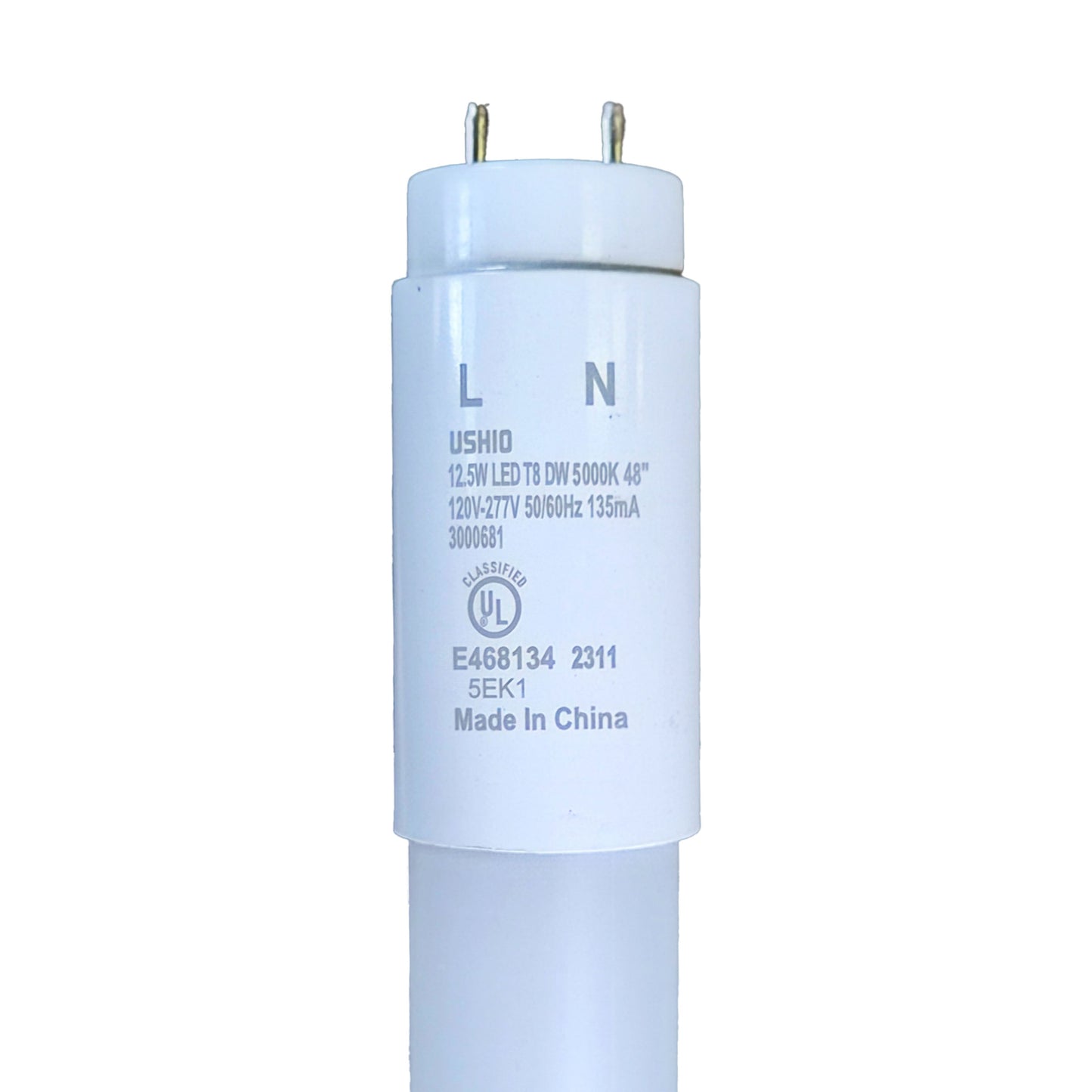 25 Pack of Ubiquity 2 LED T8 Direct Wire Bypass Lamps 48in 12.5W 5000K 1800lm CRI85 120-277V - 3000681
