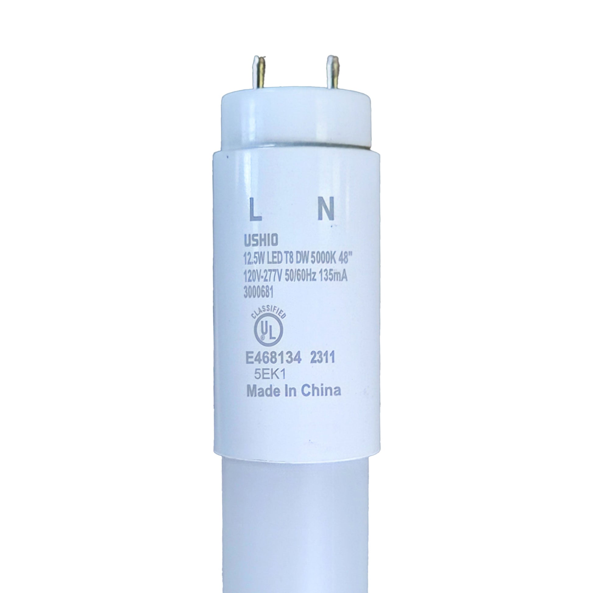 25 Pack of Ubiquity 2 LED T8 Direct Wire Bypass Lamps 48in 12.5W 5000K 1800lm CRI85 120-277V - 3000681