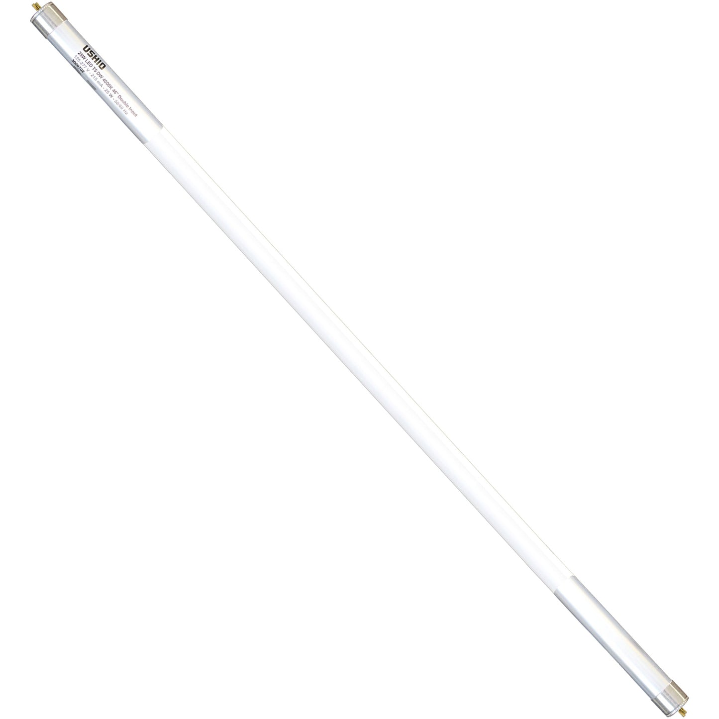 25 Pack of Ushio Ubiquity LED T5HO Direct Wire 46in 4000K 25W G5; Ballast Bypass; 120 to 277V; 3000702