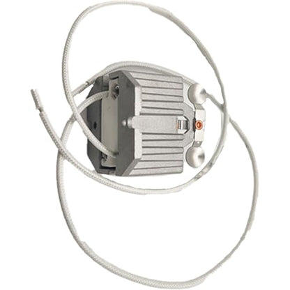 GX9.5 GY9.5 Lamp Holder M-123 - High Power 1200W Stage Light Socket, Heat Resistant Lamp Base for Moving Head, Xenon, and Halogen Lamps with 30cm Cable, Aluminum Alloy Shell - 250V 8A