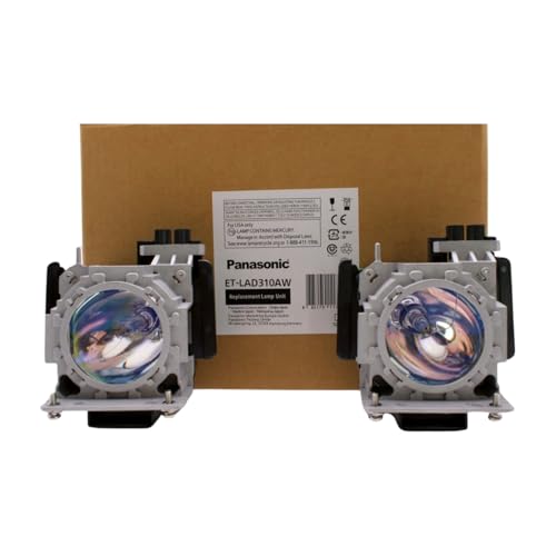 Panasonic PT-SDS950-2PK Genuine OEM Replacement Projector Lamp & Housing