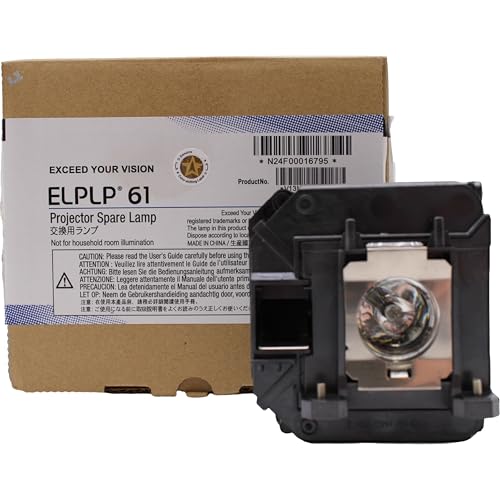 Epson 421Wi+ Genuine OEM Replacement Projector Lamp & Housing