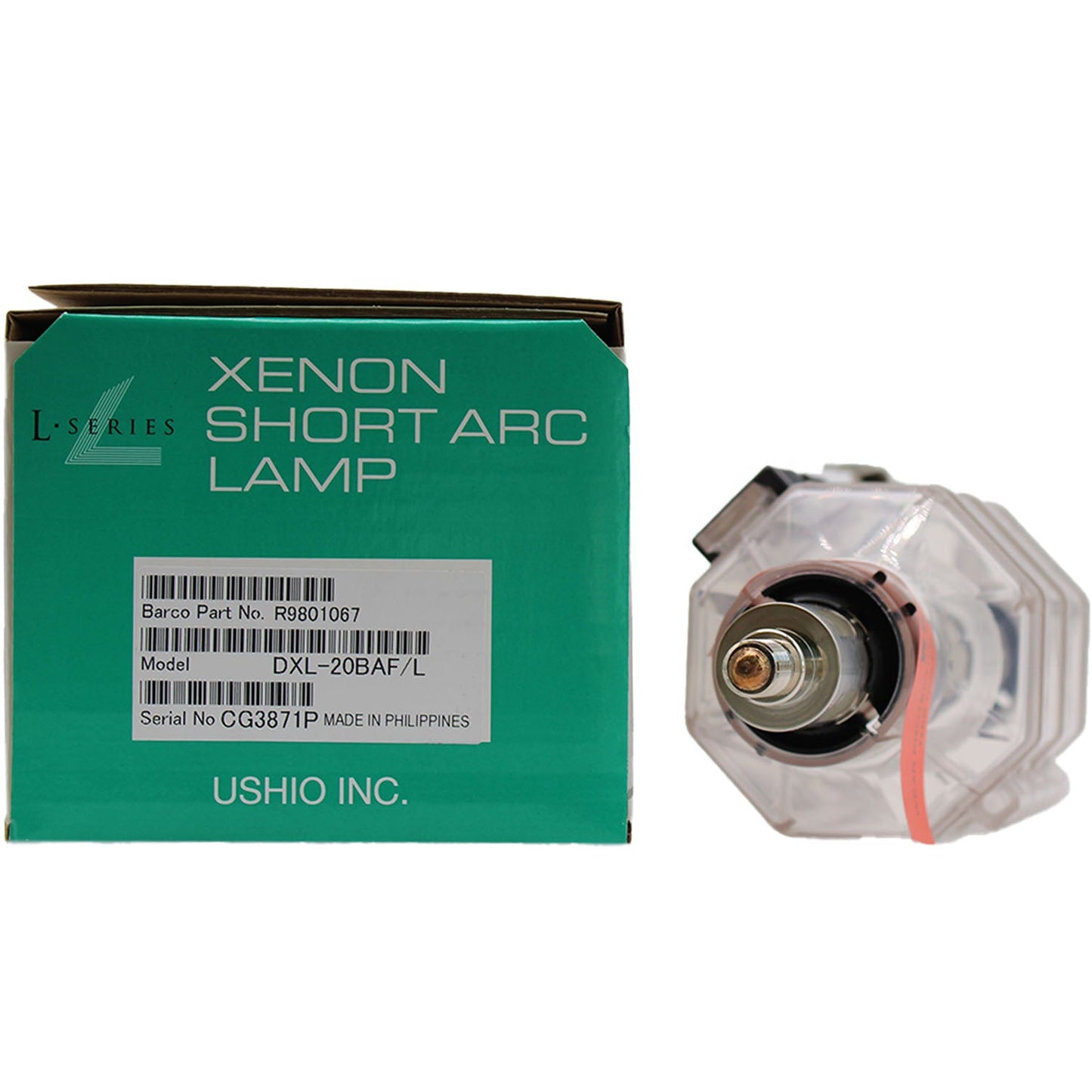 Ushio 2000W 3200 Hour Xenon L Series Lamp for DP2K-105Sx
