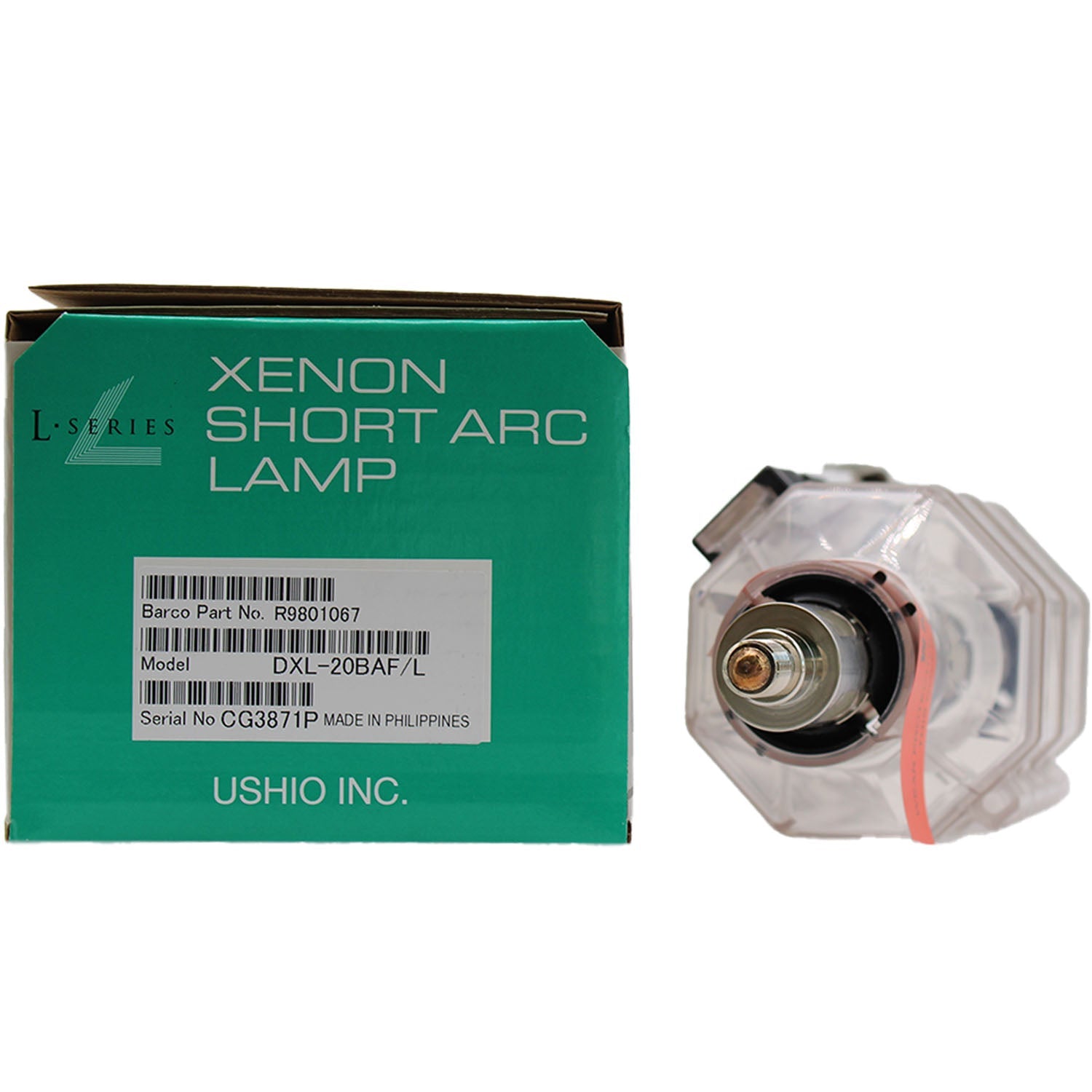 Ushio 2000W 3200 Hour Xenon L Series Lamp for Galaxy 4K-12