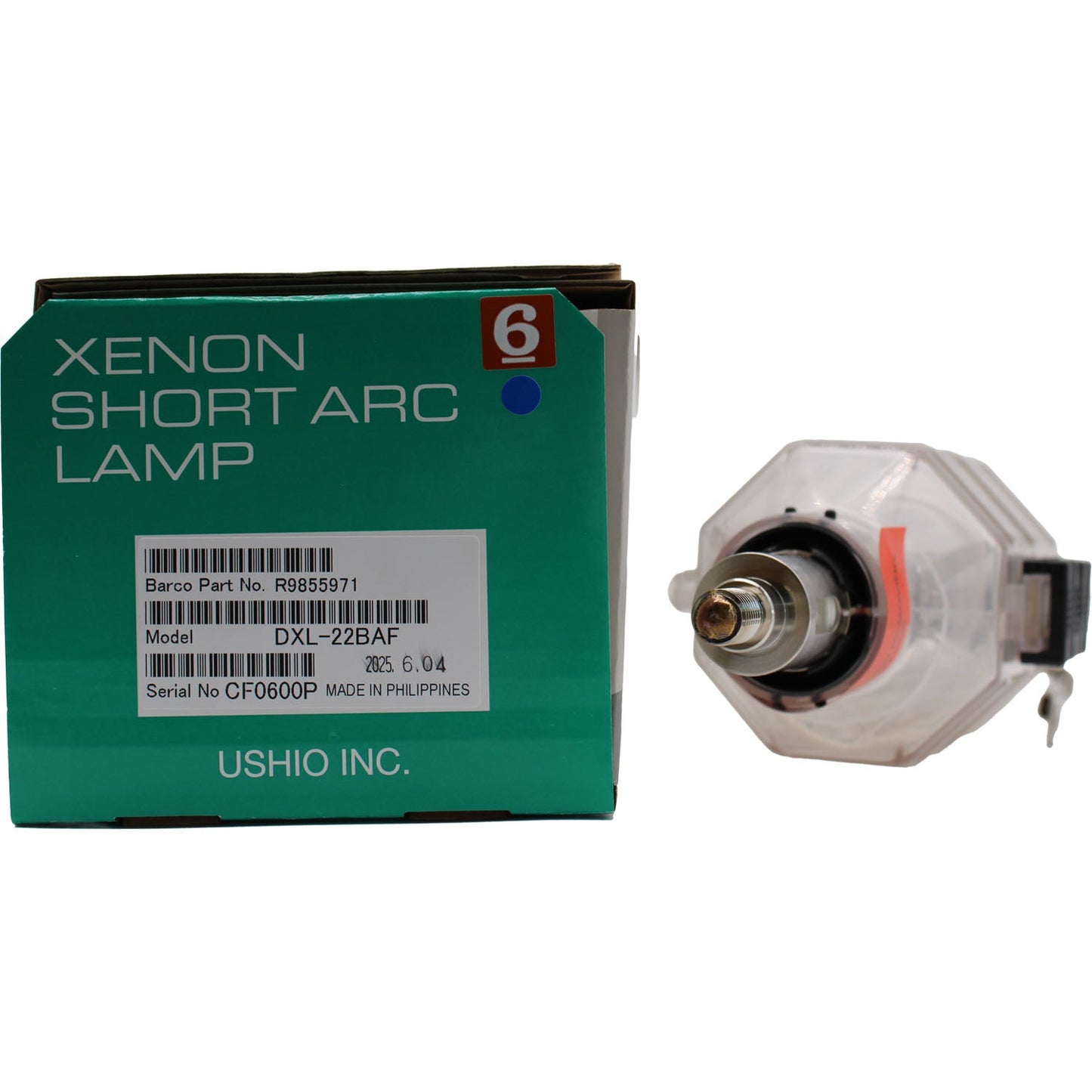 Ushio 2200W 2000 Hour Digital Xenon Lamp for DP-3000