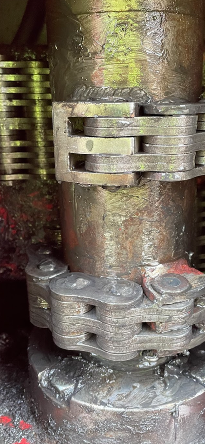 Replacement Anchor Clevis Drive Chain attachment point for Metavic Log Loaders (must be mounted to center mast)
