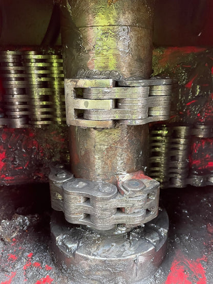 Replacement Anchor Clevis Drive Chain attachment point for Metavic Log Loaders (must be mounted to center mast)