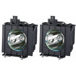 Panasonic ET-LAD40W Replacement Projector Lamp With Original Ushio Bulb and Housing