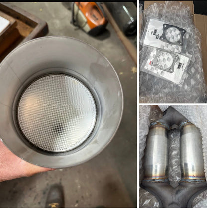 Bandit Wood Chipper Catalytic Converter Rebuild