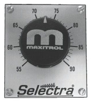 Maxitrol TD121A Gas Fired Temperature Control Remote Selector