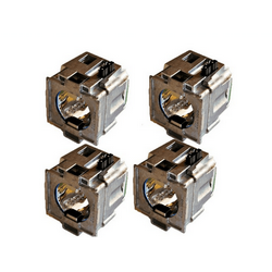 Barco CLM Series (4-pack) Replacement Projector Lamp With Original Osram Bulb and Housing