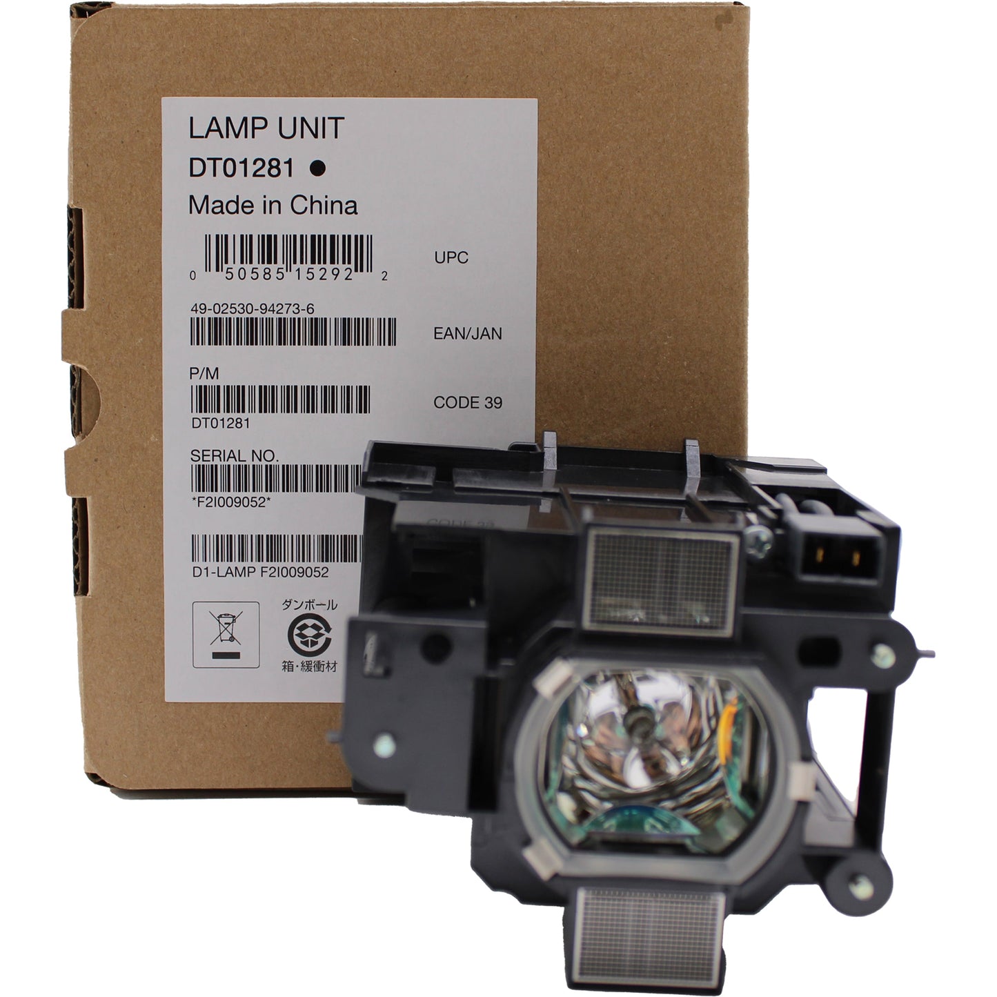 Hitachi CP-WX8240A Genuine OEM Replacement Projector Lamp & Housing