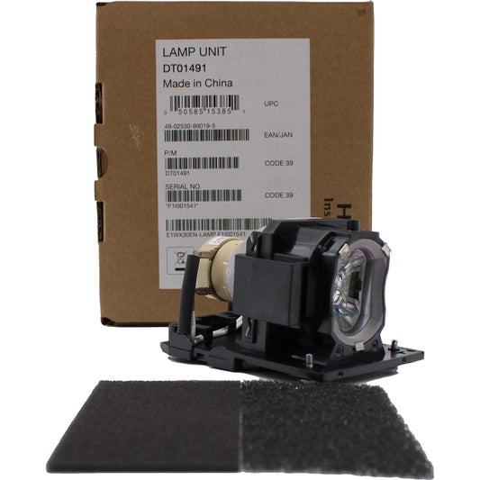 Hitachi EW300N Genuine OEM Replacement Projector Lamp & Housing