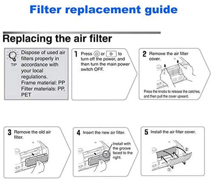 Epson EB-450Wi Replacement Projector Air Filter