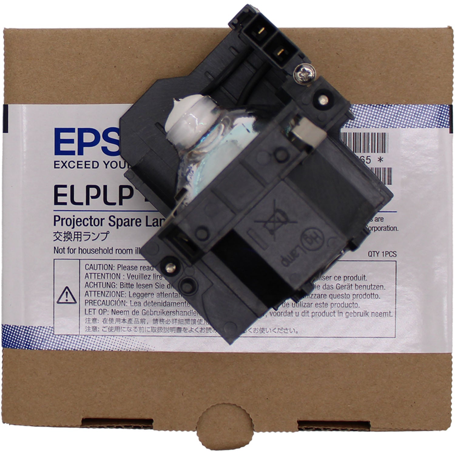 Epson EB-X56 Genuine OEM Replacement Projector Lamp & Housing