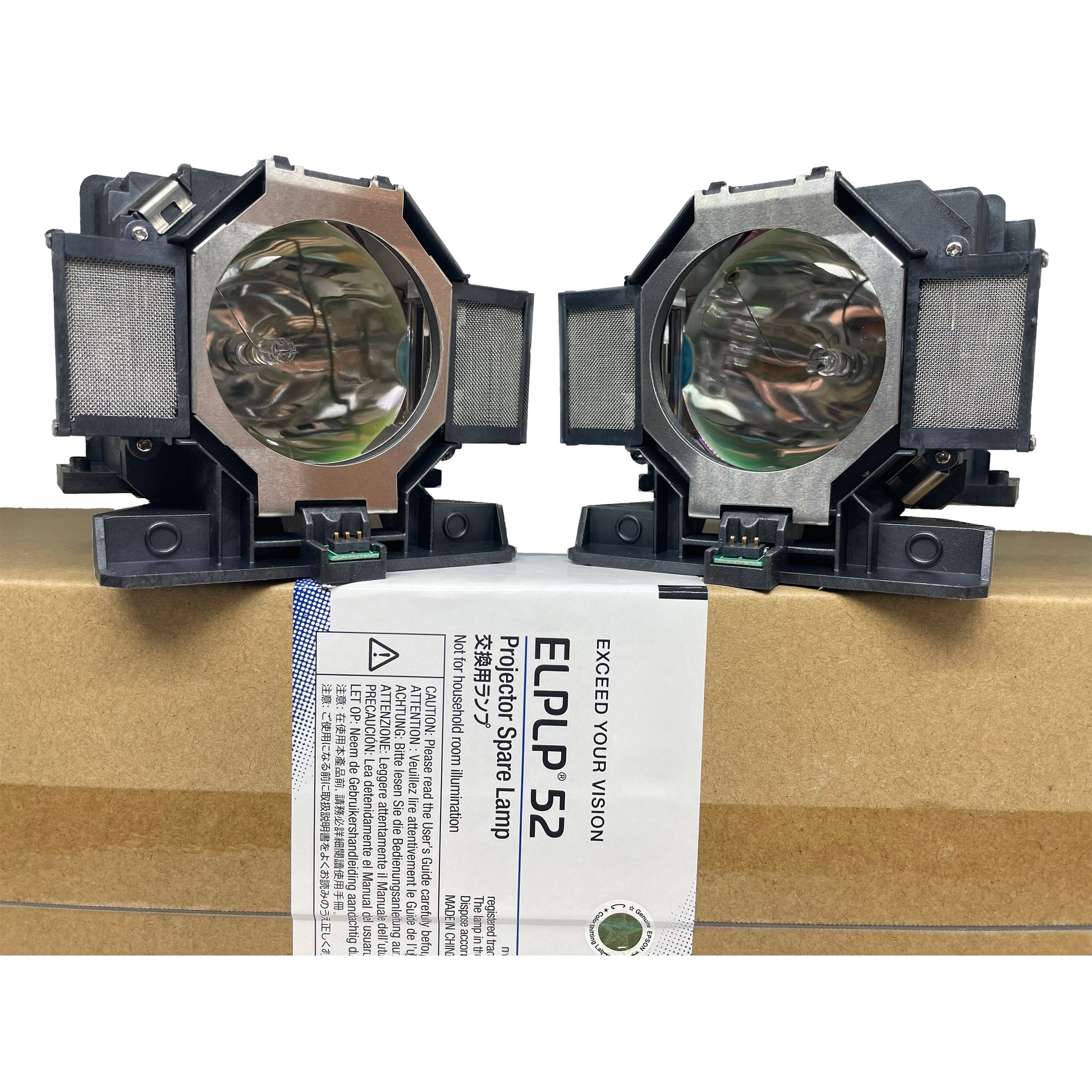 Epson V13H010L52 Genuine OEM Replacement Projector Lamp & Housing