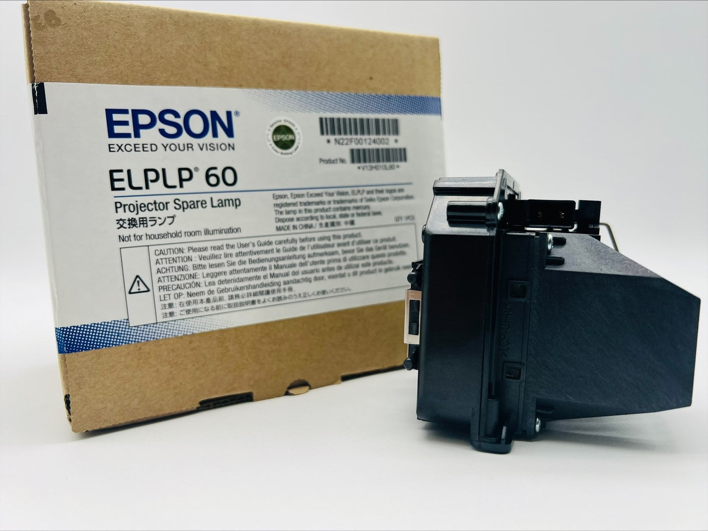 Epson EB-96W Replacement Projector Lamp with Original Osram Bulb and Housing - view 7
