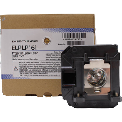 Epson 421Wi+ Genuine OEM Replacement Projector Lamp & Housing