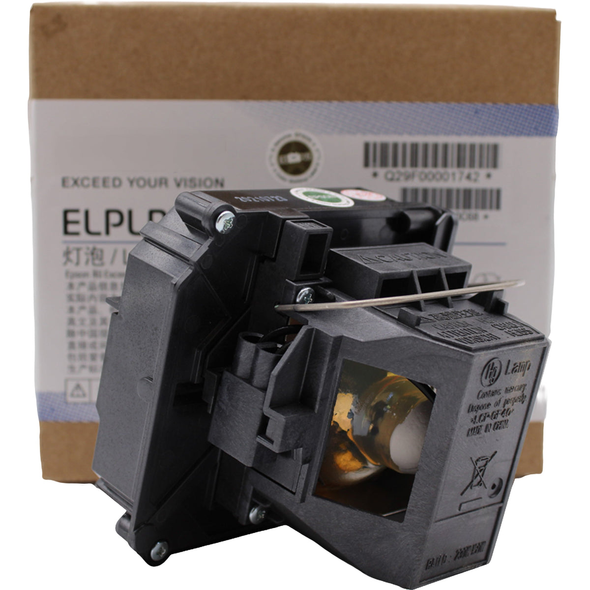 Epson Powerlite Home Cinema 3020 Replacement Projector Lamp with Original Osram Bulb and Housing - view 10