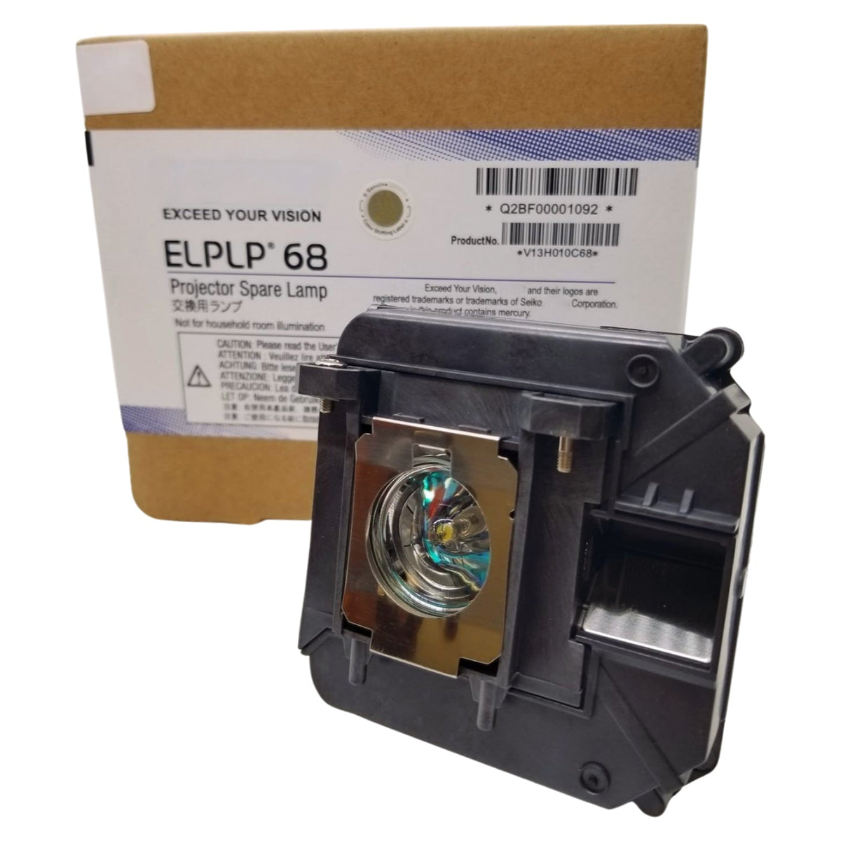 Epson EH-TW6000W Replacement Projector Lamp with Original Osram Bulb and Housing - view 3