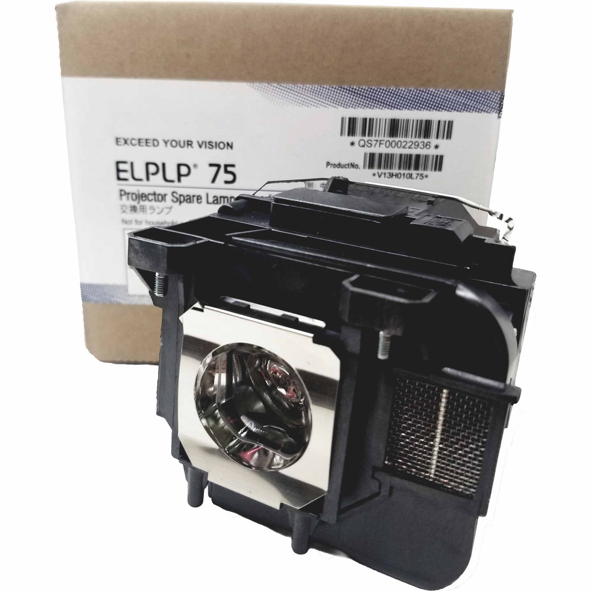 Epson Powerlite 1960 Replacement Projector Lamp with Original Osram Bulb and Housing - view 3