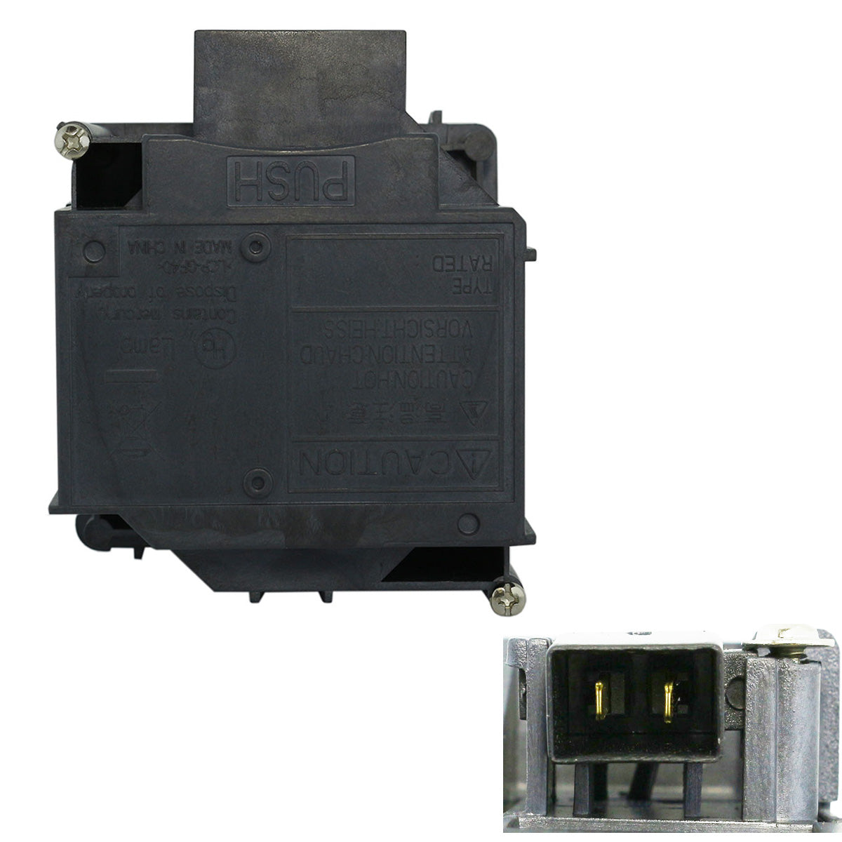 Epson EB-G6350 Replacement Projector Lamp with Original Osram Bulb and Housing - view 9